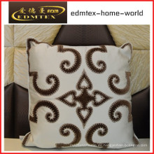 Bordado decorativo cojín almohada de terciopelo de moda (EDM0290)